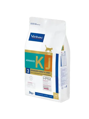 Virbac кошачий корм HPM Advanced Kidney & Joint KJ3, 3 кг