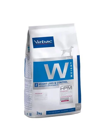 Virbac Корм для собак HPM Контроль веса W2, 12 кг