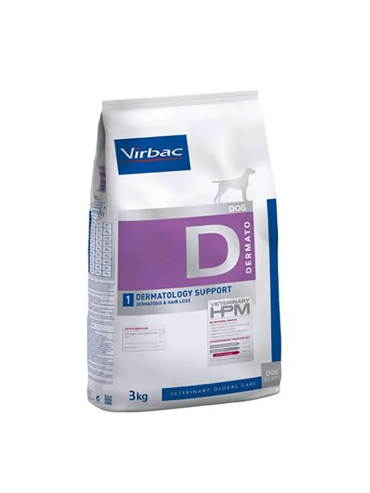 Virbac Корм для собак HPM Dermatology Support D1, 3 кг — Virbac