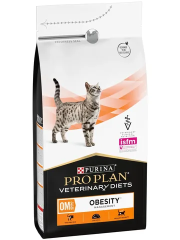Purina Pro Plan Veterinary Diets OM для кошек, 5 кг