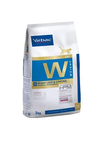 Virbac Корм для кошек HPM Weight Loss Control W2, 1,5 кг
