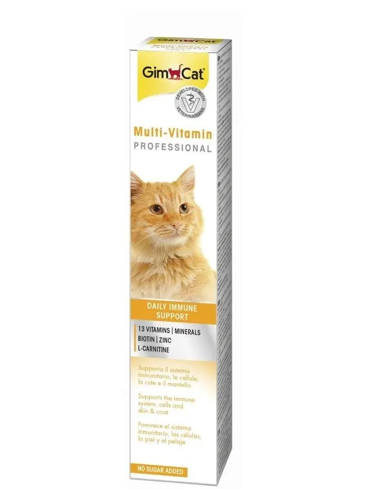 GimCat Multi-Vitamin Paste паста для кошек 100 г — GimCat