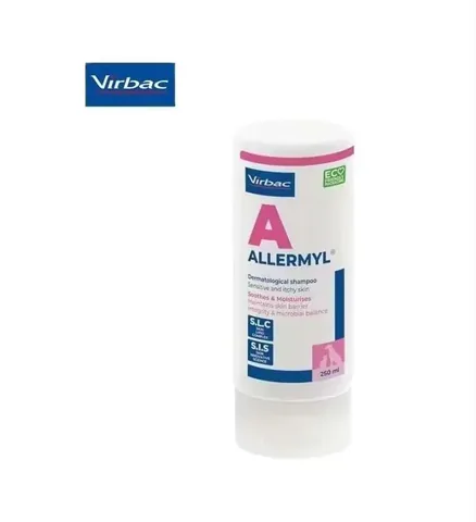 Virbac Allermyl шампунь для собак и кошек с чувствительной кожей, 250 мл